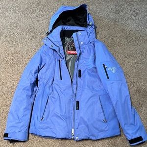 Periwinkle Fera Alpine Thermolight ski jacket